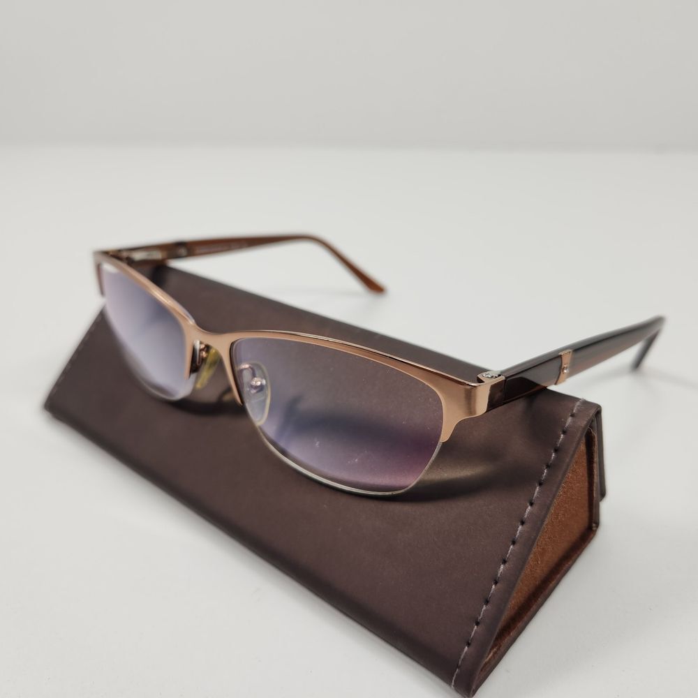 Linda Evans Sans Pareil 362 Sand 135 53 16 Eyeglass Frames Fashion- NO CASE